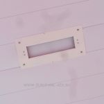 Реечная панель (вагонка) из оцинкованной стали для фасадов и потолков на АЗС, АГНКС, АГЗС