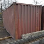 Контейнер 20 футов — купить морской контейнер в СПб с доставкой