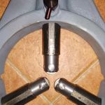 Люнет 1К62Д неподвижный, роликовый