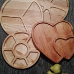 Менажница деревянная из дуба