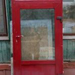Входные металлопластиковые двери для павильонов б/у