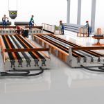 Технологическая линия по производству световых опор СВ